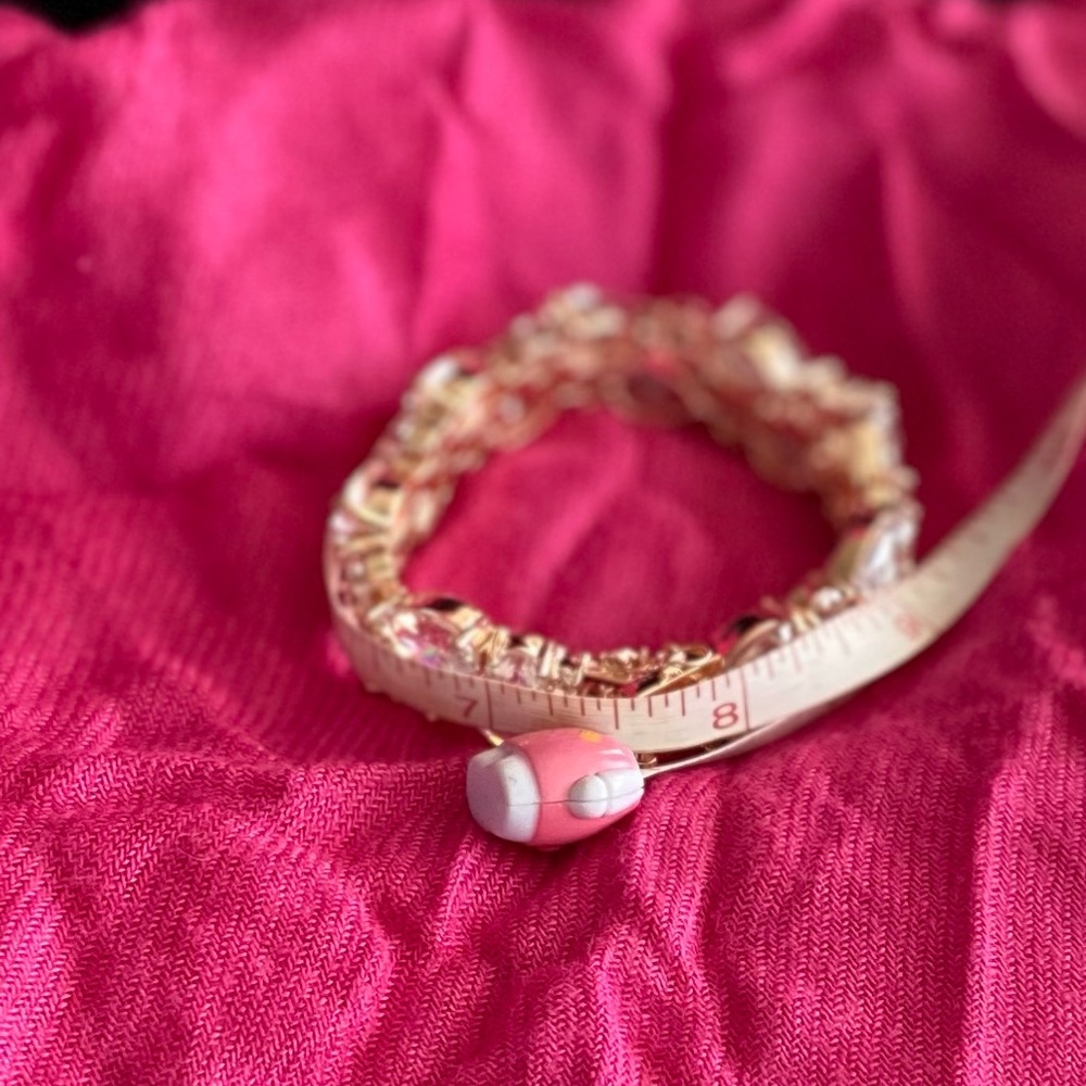 New! Rose Gold Diamond Tennis Bracelet - Picture 9 of 10